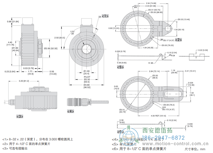 HSD38光電增量重載編碼器外形及安裝尺寸 - 西安德伍拓自動(dòng)化傳動(dòng)系統(tǒng)有限公司