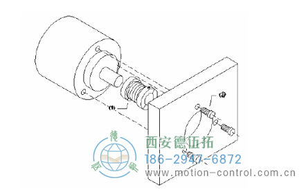 空心軸編碼器安裝方法二